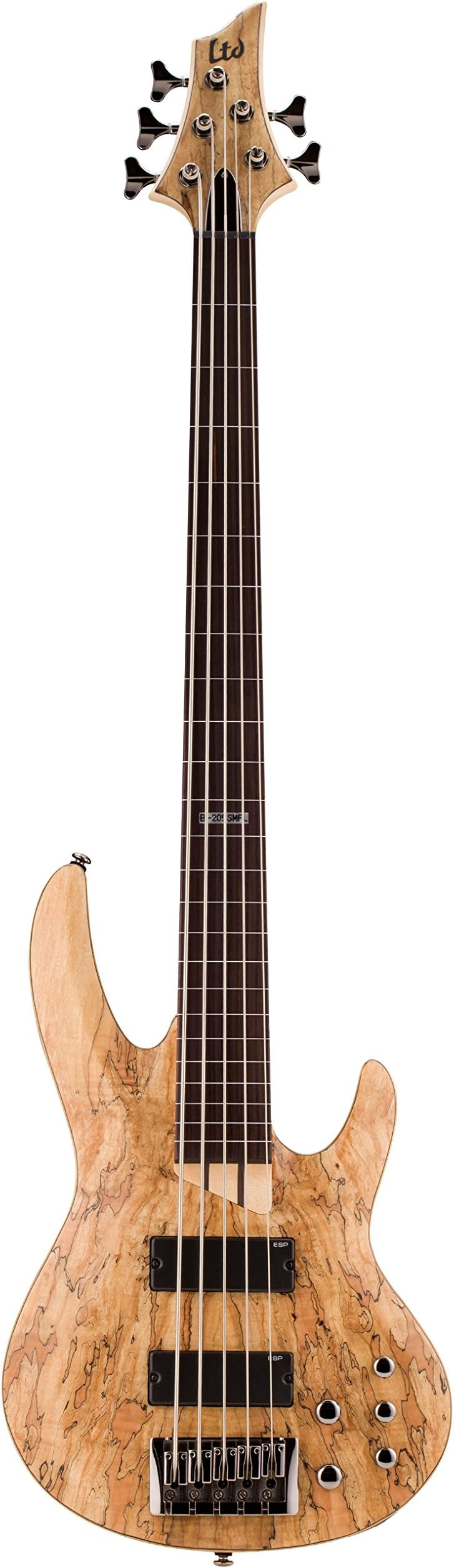 ESP LTD B-205SM Fretless - Natural Satin