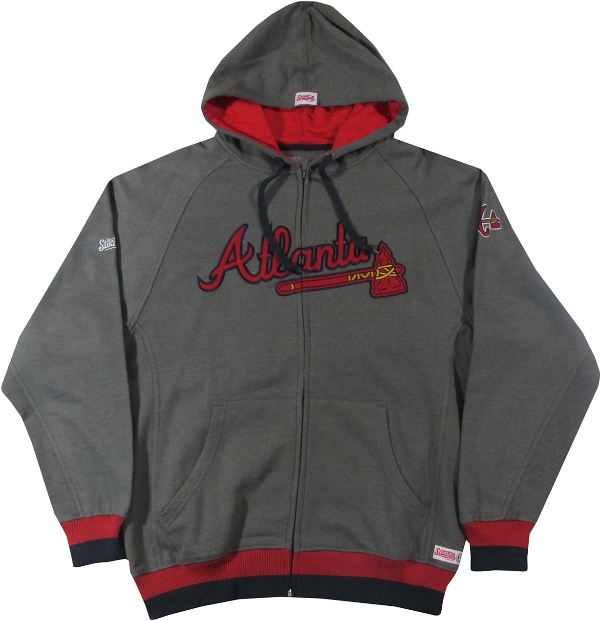 MLB Men's Full Zip Hooded Jacket