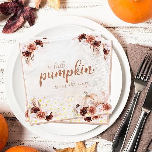 Miniatura 4 de 40 servilletas decorativas para baby shower, decoración floral para baby shower, flores rosas, servilletas de papel para baby shower, baby shower,