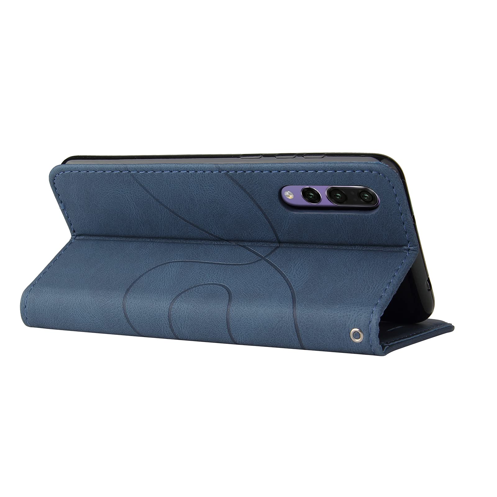 Custodia per Huawei Nova 7i/P40 Lite 4G, con cerniera, portafoglio, custodia flip in Finto cuoio