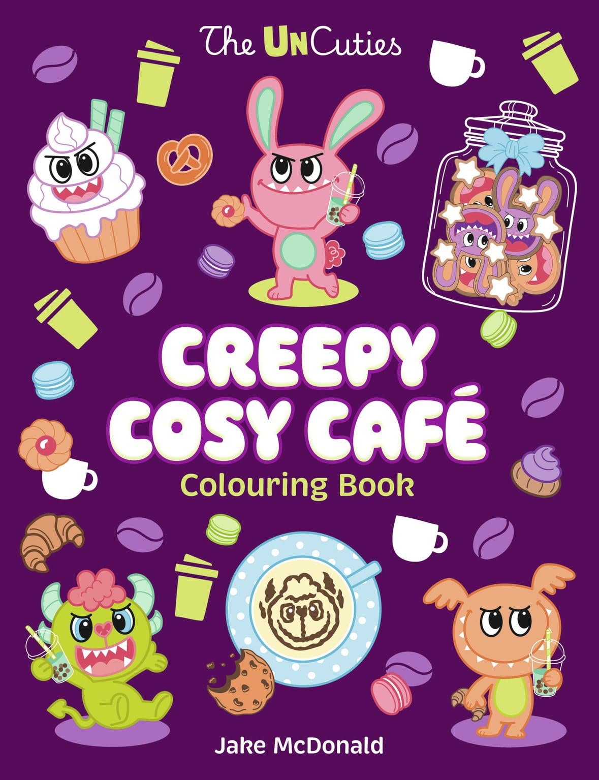 The UnCuties Creepy Cosy Café Colouring Book