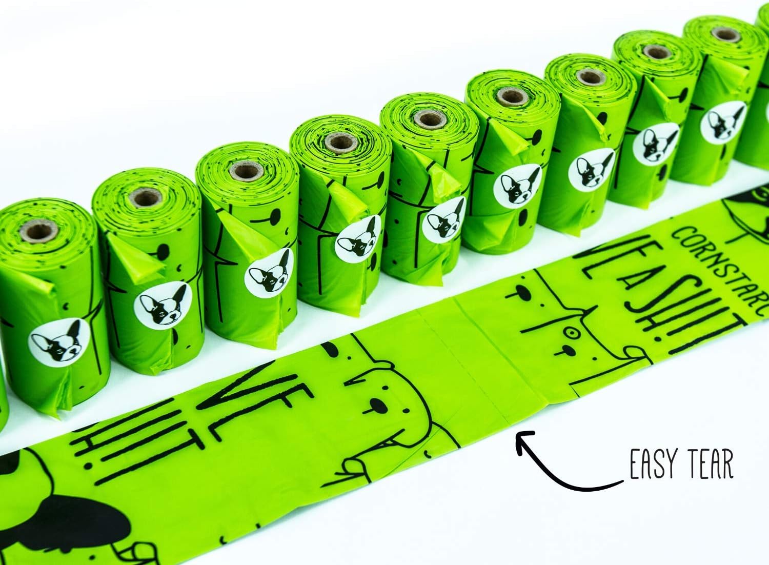 Certified Compostable Dog Poop Bags | 10% to Charity | Biodegradable Poop Bags | Vegetable Based | Eco Friendly and Earth Friendly dog waste bags | Leakproof And Zero Odor Pet Supplies (120 Count) : Pet Supplies