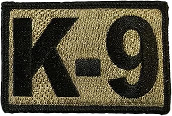K-9 Tactical Patch 2"x3"