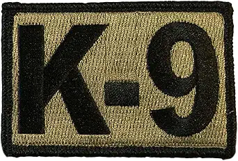 K-9 Tactical Patch 2"x3"