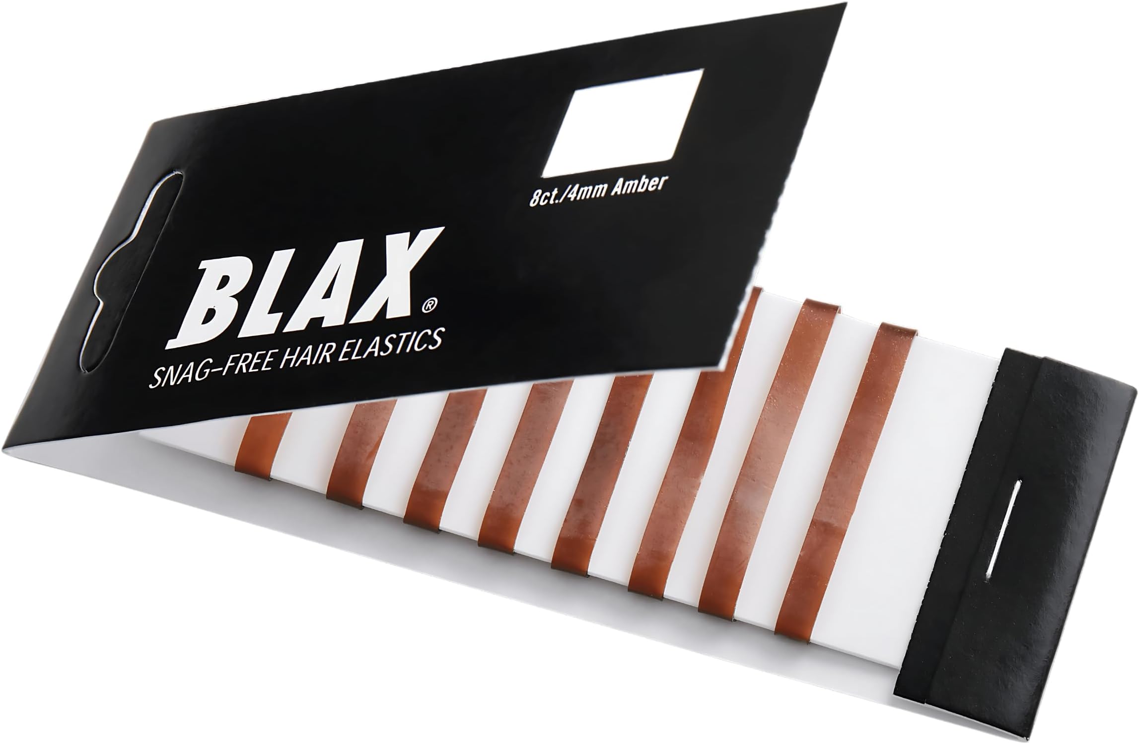 Smoothies Blax Hair Elastics 4MM Brown