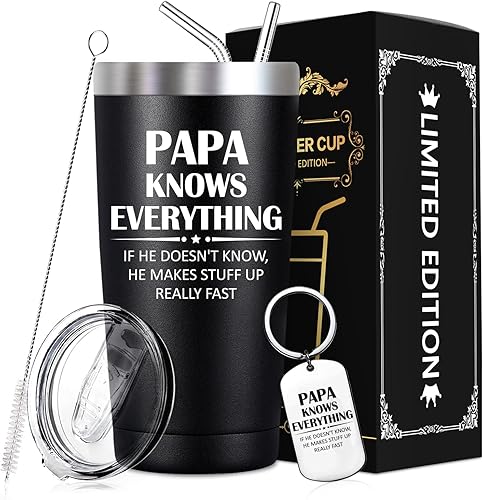 Regalos para papá, regalos divertidos para papá de nietos, nietos, esposa, Navidad, día del padre, idea de regalo de cumpleaños para abuelo, abuelo,