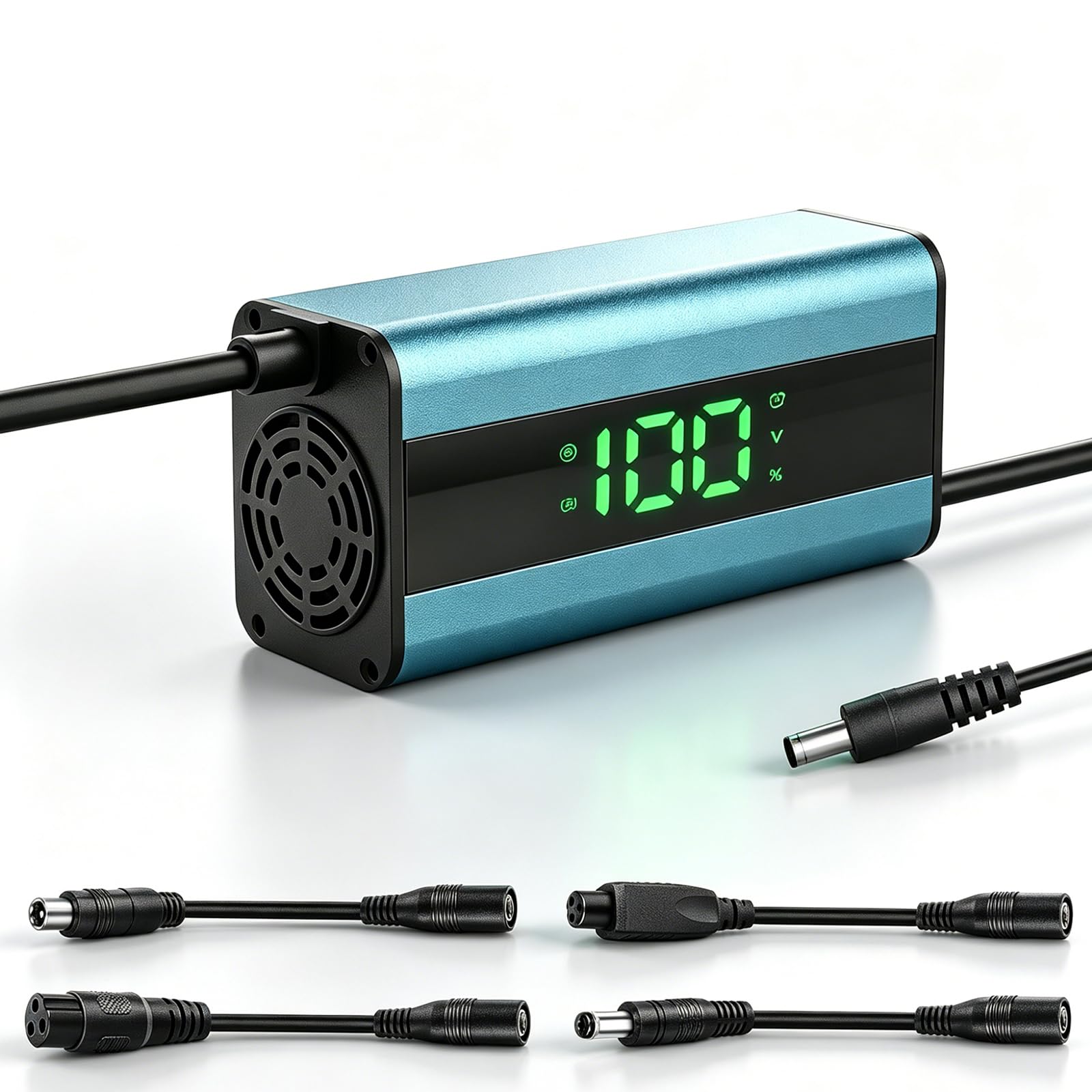 UMIQI SGS Certified 42V 2A Electric Scooter Charger, LED Charging Display