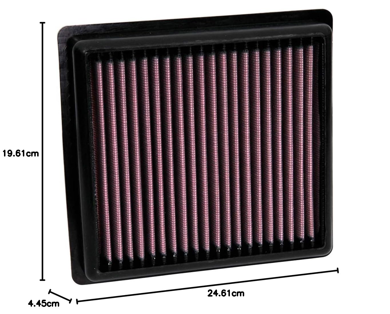 K&N 33-3154 Filtr, Czerwony/Czarny, 175 x 165 cm