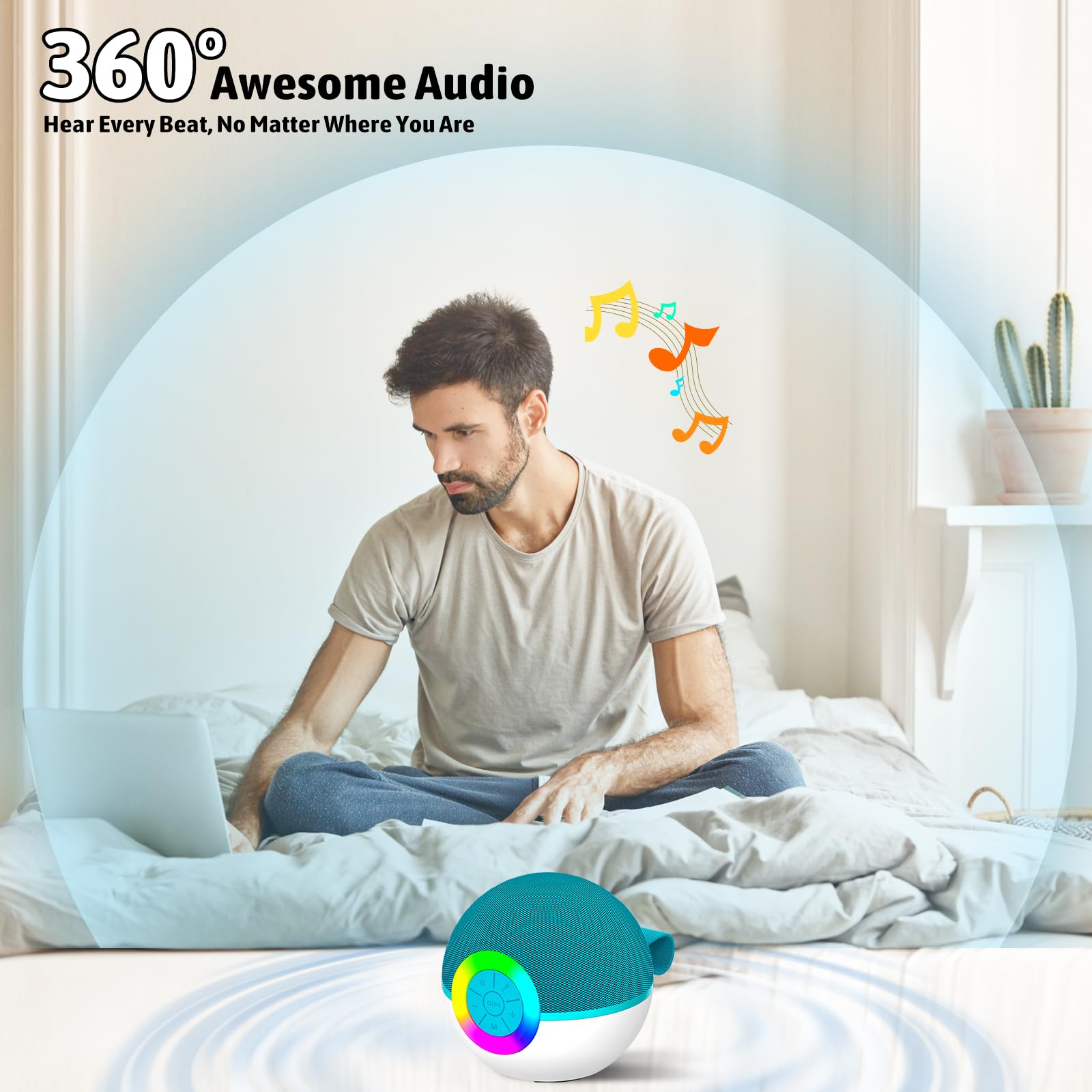 Microfono Karaoke per Bambini, Giocattolo con Cassa Bluetooth Portatile and Microfono, Luci LED e 6 Effetti di Cambio Voce, Regalo per Bambine e Ragazzi 4-12 Anni (Green-1 Mic)