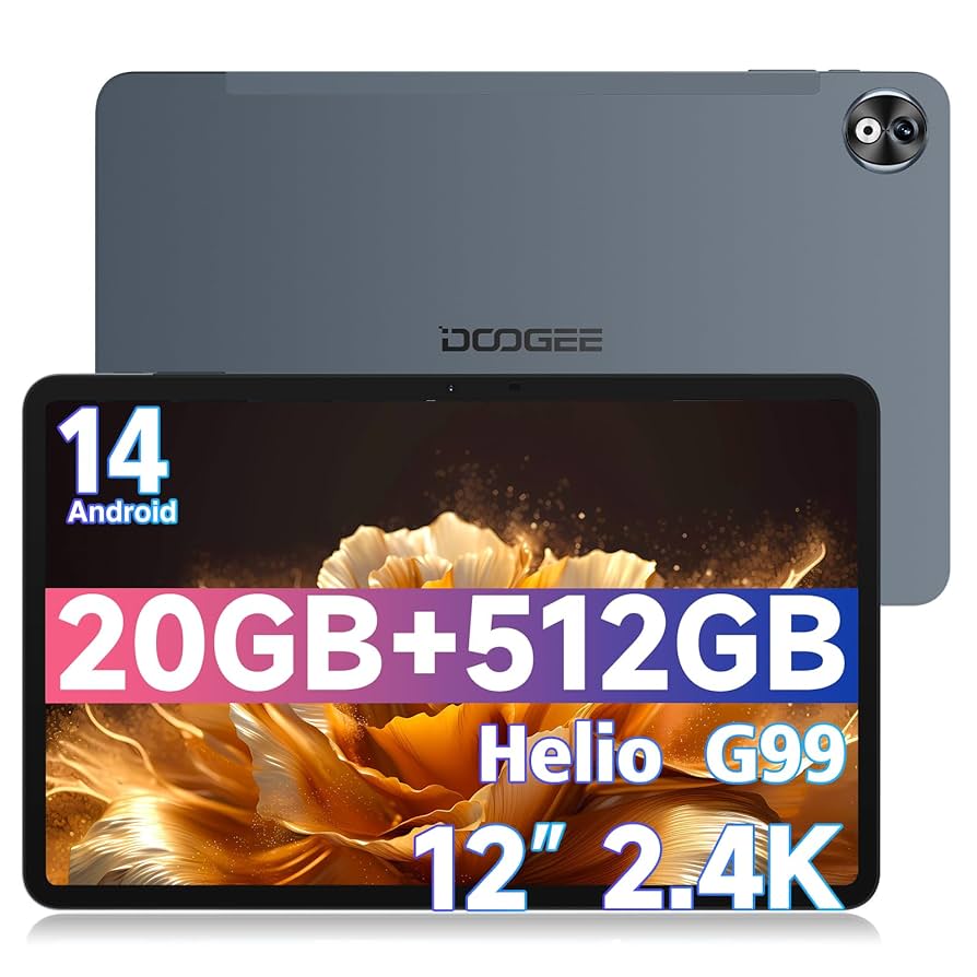 DOOGEE T40 PRO 12インチ タブレット Android タブレット Amazon.com : DOOGEE T40 PRO 12 Inch Android 14 Tablet,2.4K