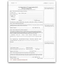 NextDayLabels - Pack of 100 Sets 8-1/2" x 11" 3 Part Department of Transportation DOT Alcohol Testing Form