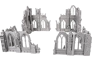 Tabletop Terrain Sci-Fi Ruin Set Bundle (2 Sets)