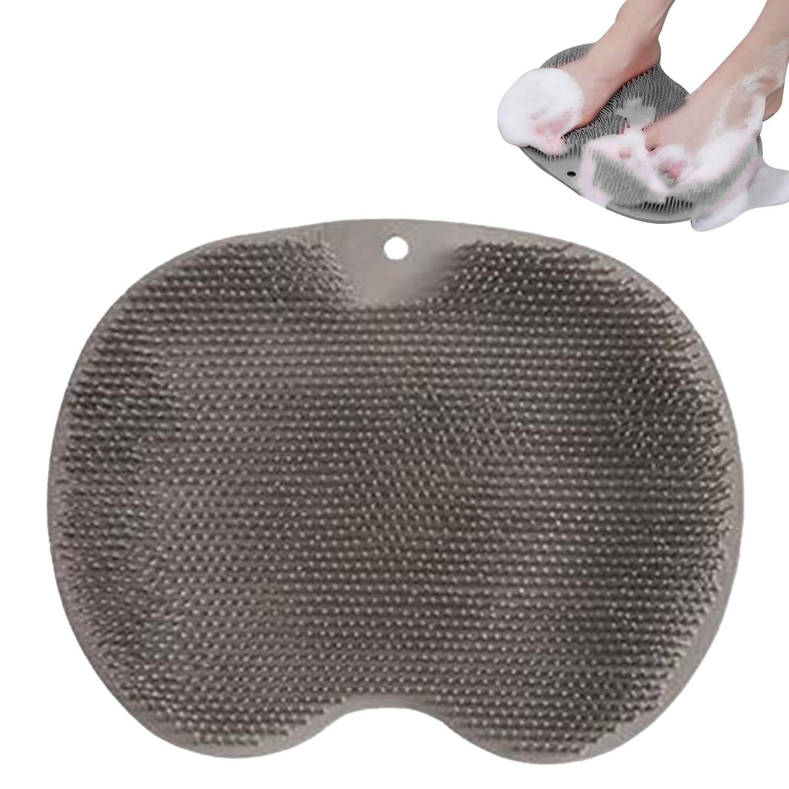 Limpiador de pies de ducha para 4 pies, masajeador de espalda de | ducha, cepillo limpiador de pies de silicona para suelo de ducha, bañera, mejora la circulación de los pies