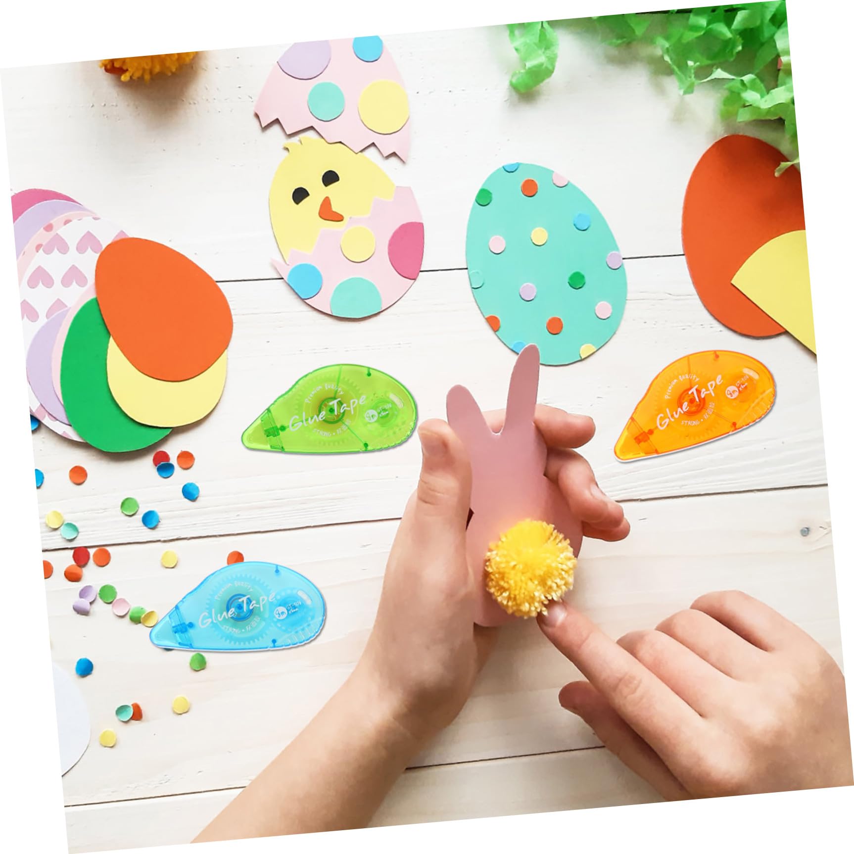DOITOOL 3 Sätze Doppelseitiges Klebeband Transparentes Allzweck Klebeband Für Schule Büro Und Ergonomisches Design Selbstklebend Zuschneidbar Basteln Und Verpacken 3 Stück * 3