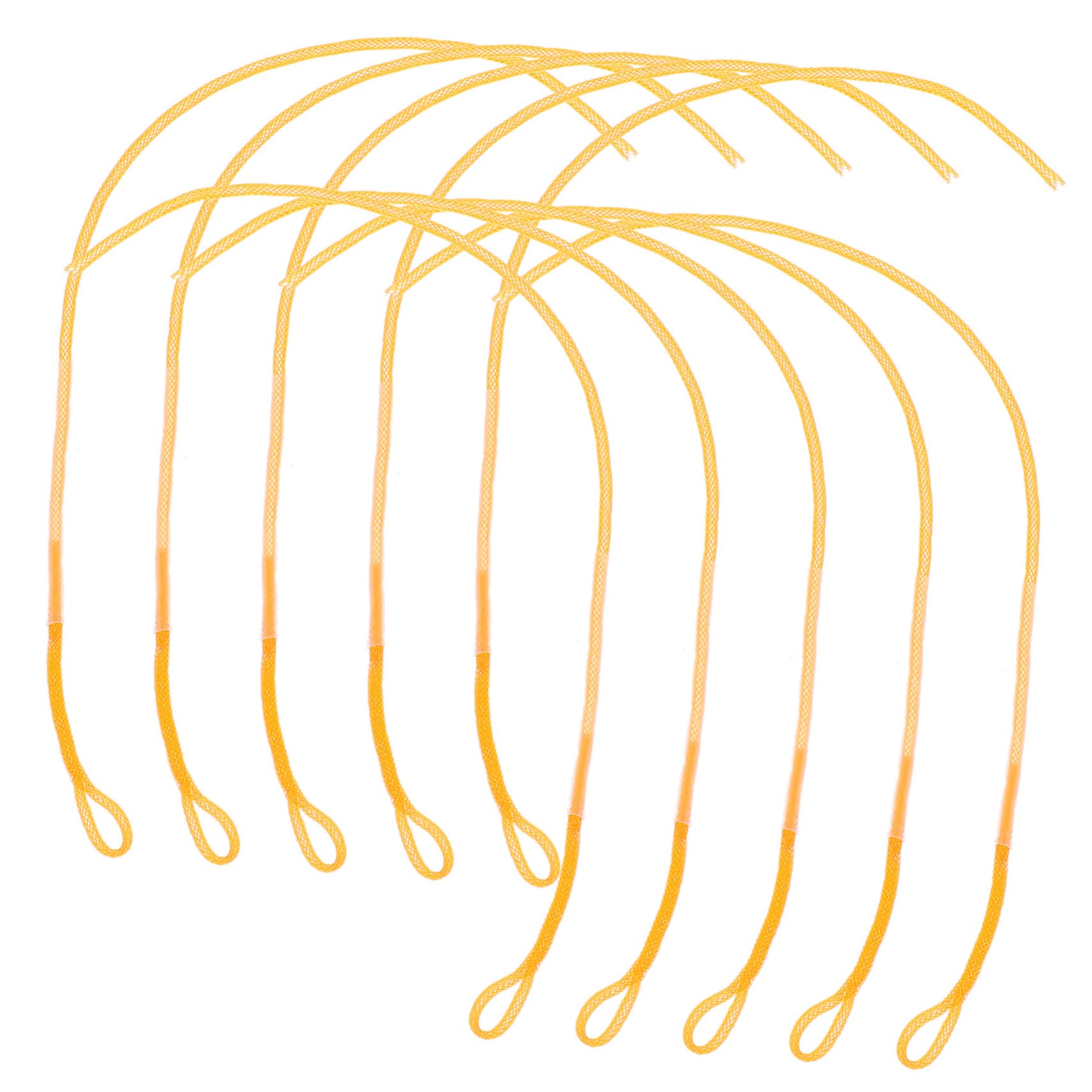 GALPADA 10/Pack 30lb Sturdy Fly Fishing Lines Saltwater Leaders Nylon Strings for Perch Pike