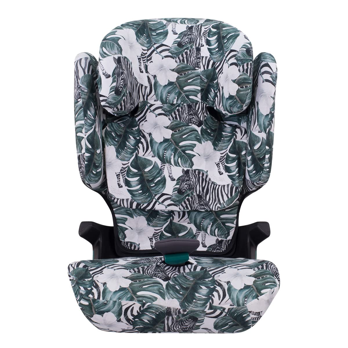 JYOKO Kids Bezug kompatibel mit Britax Romer Kidfix, aus Baumwolle (Romer Kidfix I-SIZE, ZEBRA)