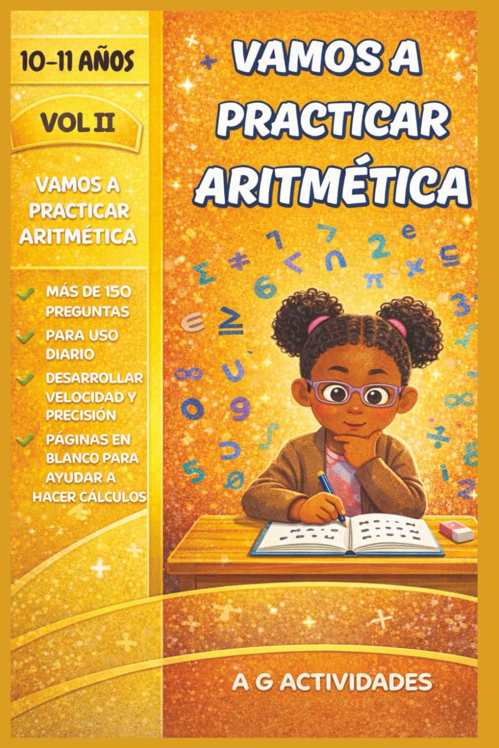 Vamos a Praticar Aritmética: Actividades de Aritmética para Niños 10 a 11 ãnos Volumen II