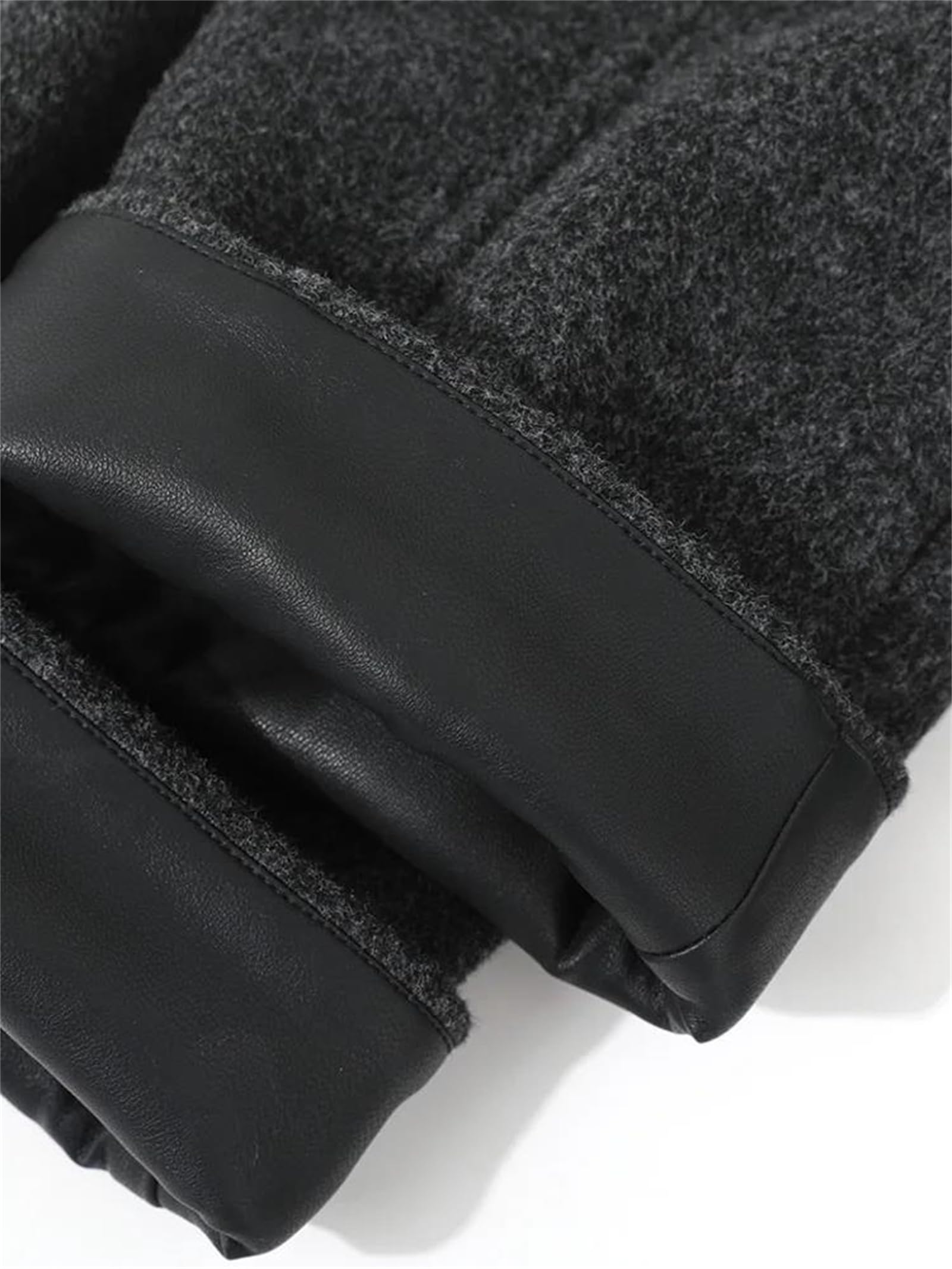 Gabardina larga de mezcla de lana para mujer, abrigo largo de otoño con doble botonadura y solapa con cinturón