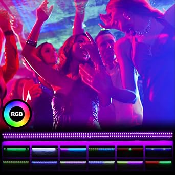 LED Wall Washer Light,336 LEDs 70W RGB DJ Light Bar Stage Lighting Support DMX & Sound Activated Control Dj Party Lights for Indoor Outdoor Disco Church Birthday Wedding Party