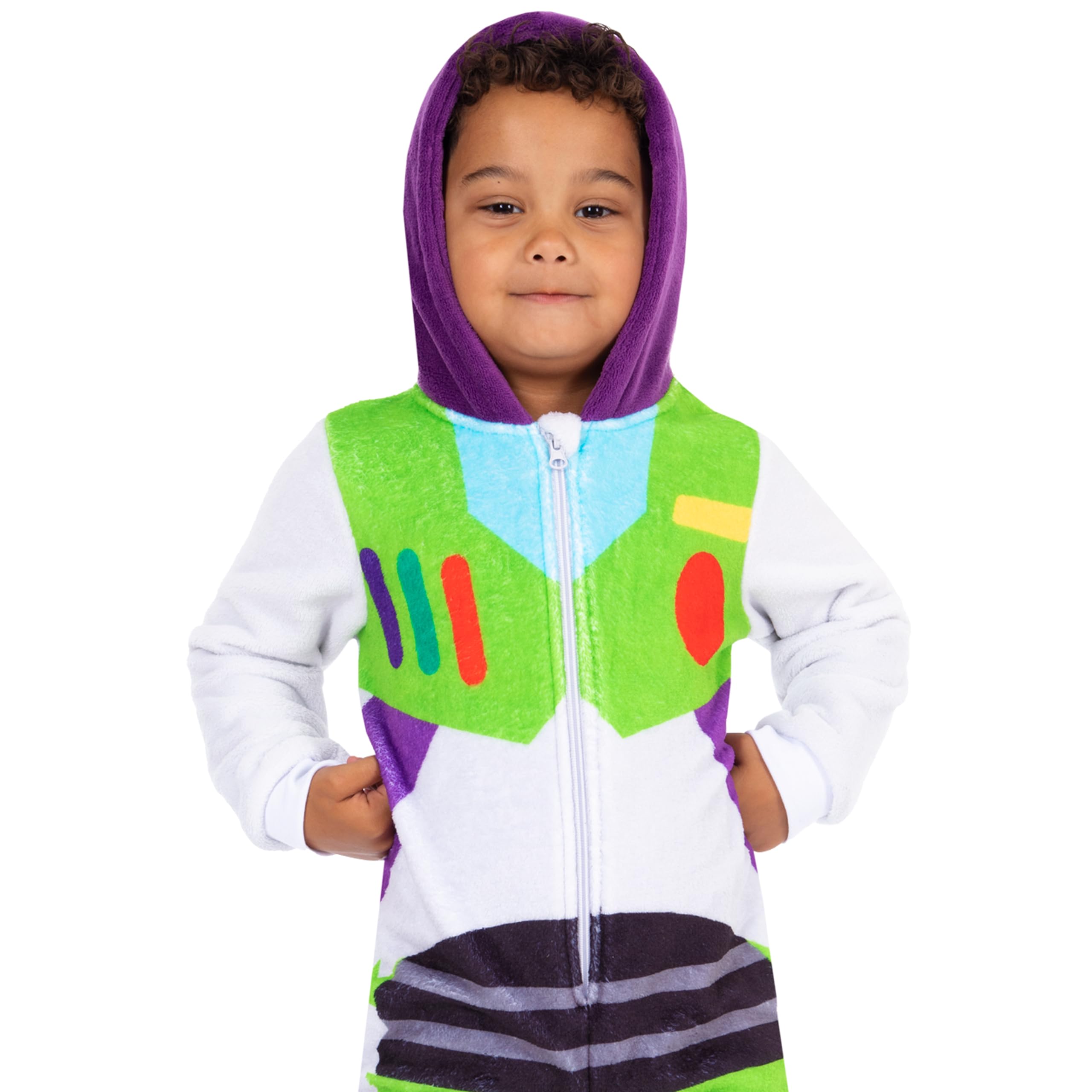 Disney Mono Buzz Lightyear | Toy Story Pijama Mono | Pijamas Polares | Pijama Polar Niño | 18 Meses E 8 Años
