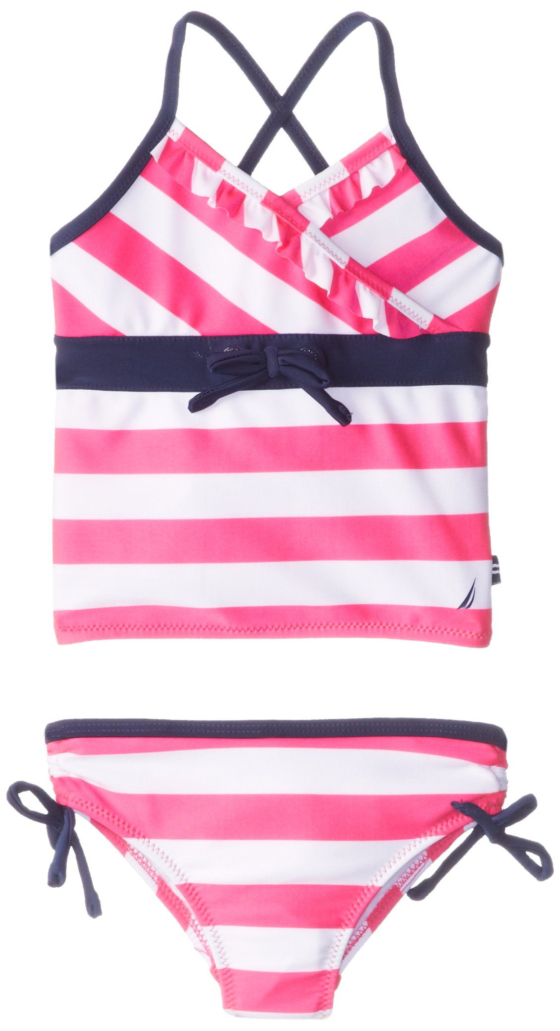 Nautica Girls' Stripe Tankini