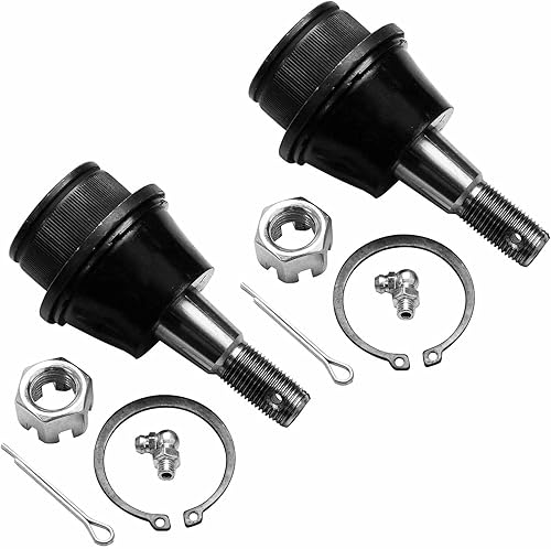 Miniatura 6 de Detroit Axle - Kit de brazos de control delanteros de 8 piezas para Dodge Ram 1500 2006-2008 5-Lug, 2 brazos de control superiores con rótulas, 4