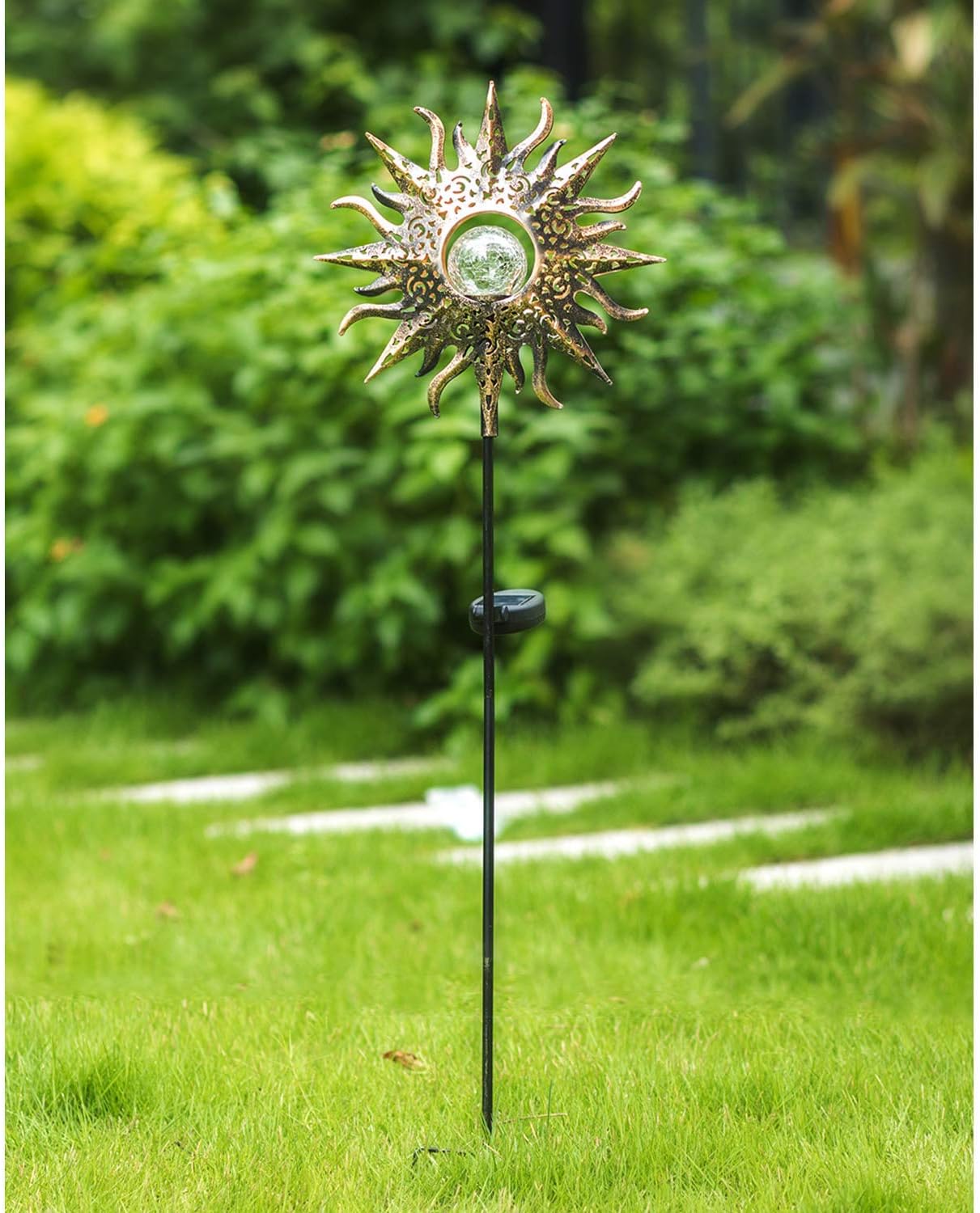 TAKE ME Garden Solar Lights Decorative Sun Lights Outdoor and Candle Solar Lanter