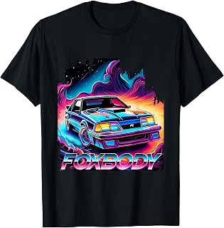 Foxbody 5.0 American Muscle Stang Car T-Shirt