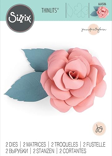 Miniatura 3 de Sizzix ELLISON THINLITS Muere Cour, Courtyard Bloom