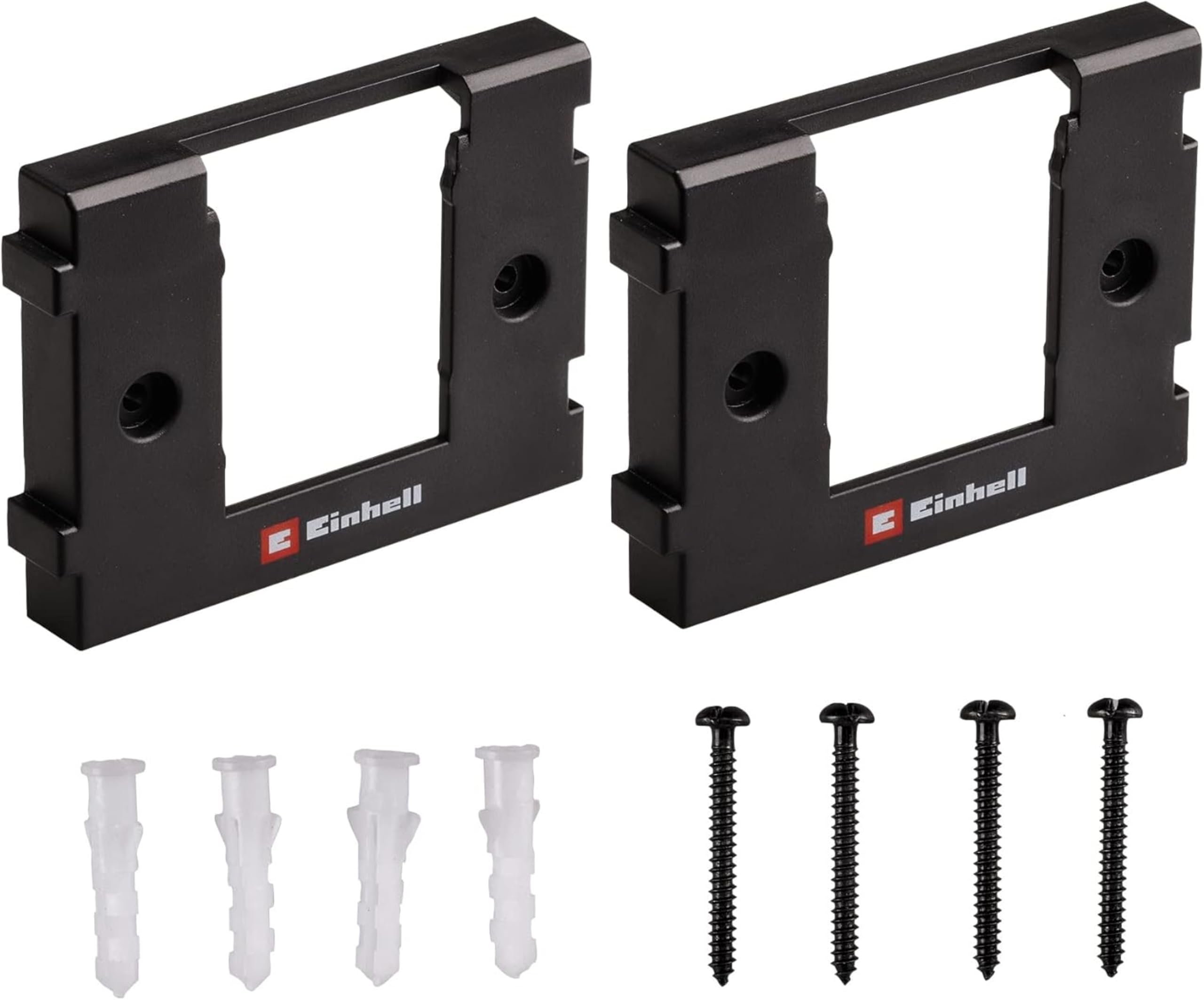 Einhell Battery Wall Mount Storage Brackets For 18V Pxc Batteries