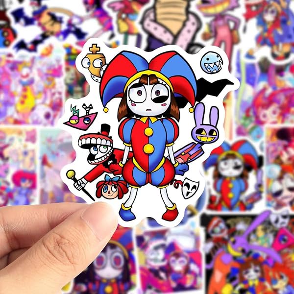60Pcs TADC Stickers | Waterproof Cartoon Vinyl Decals for Laptop, Water Bottle, Journal, Phone Case, Scrapbook, Skateboard - 2