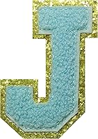 Vista 7 de Parches de letras de felpilla termo-adhesivas de 2.2", parches de letras de felpilla para ropa (negro, 26)