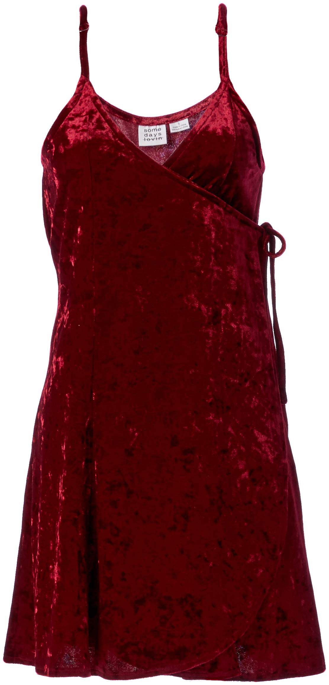 Somedays Lovin womens Allure Velvet Wrap Dress Dress