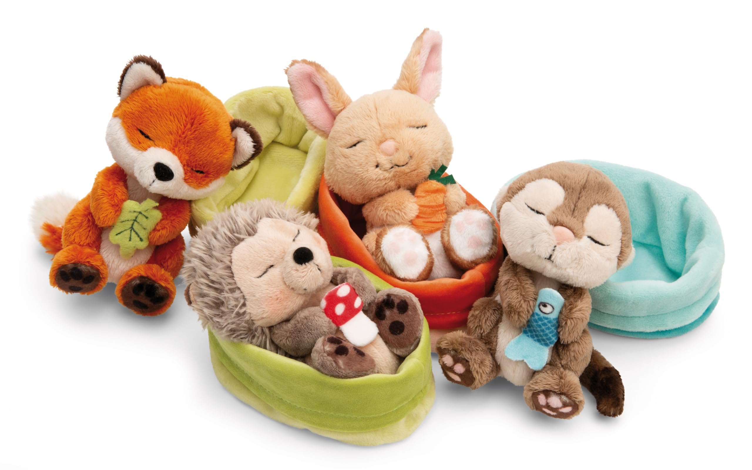 NICI- Peluche Coniglio Fjella 75cm Marrone-Simpatico peluchetto con Imbottitura