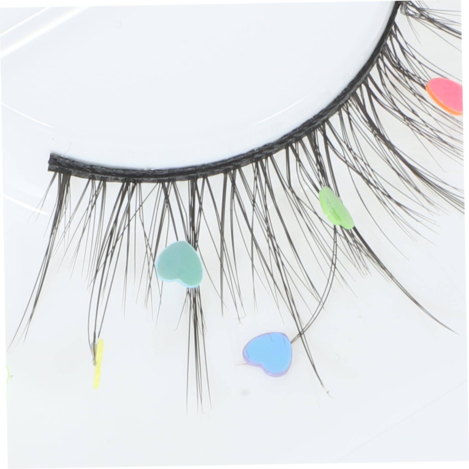 MAGICLULU 4 Sets Mädchen-paillettenwimpern Falsche Wimpern Individuelle Falsche Wimpern Für Frauen Farbenfrohe Und Stilvolle Make-up-wimpern 3 Paar * 4
