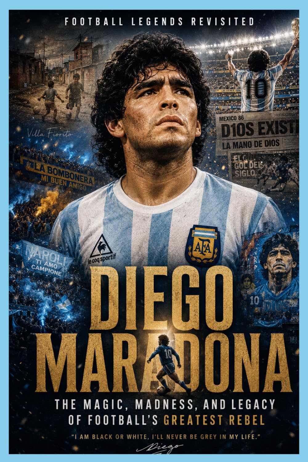 Football Legends Revisited: Diego Maradona: The Magic, Madness, and Legacy of Football’s Greatest Rebel