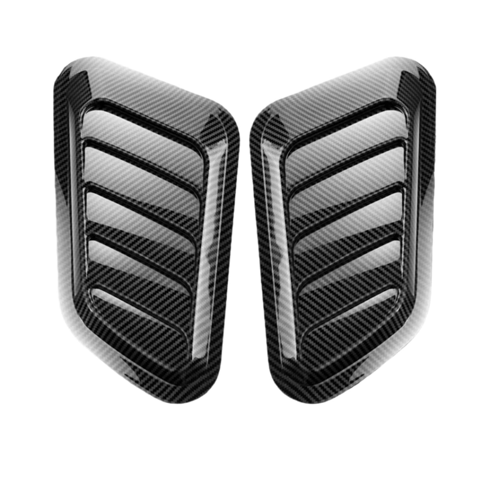 Écope décorative look carbone ABS pour prise d'air Ford F-250