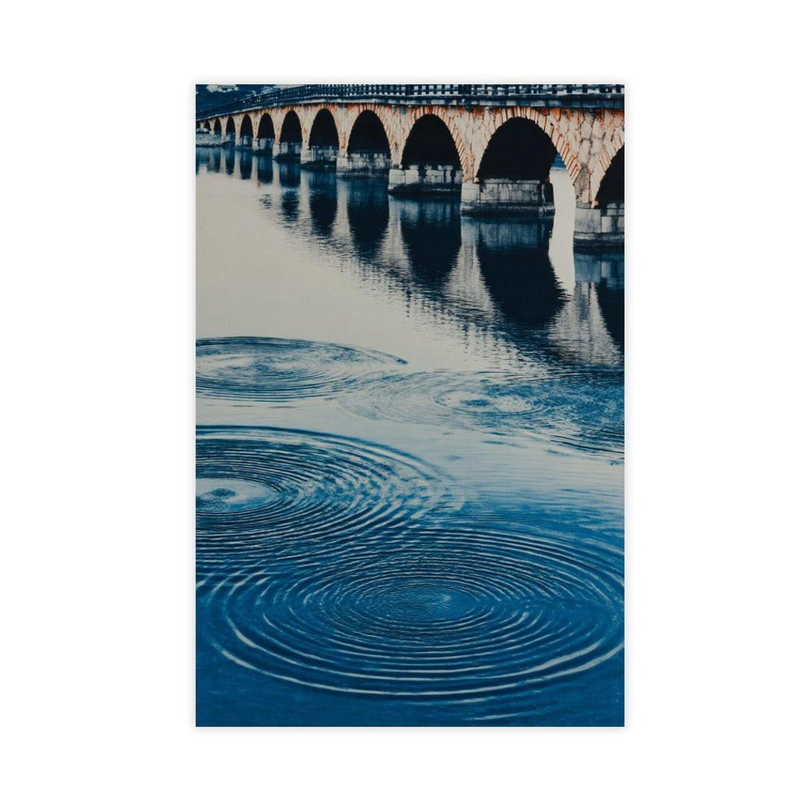 Bareronor Japanese Bridge (2) Canvas Poster Bedroom Decor Landscape Office Room Decor Gift 24" L X 36" W