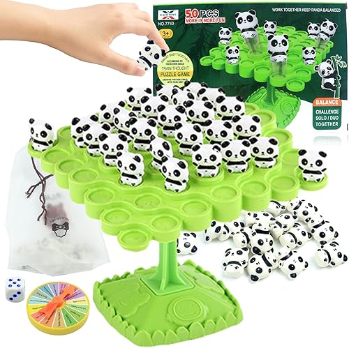 Miniatura 7 de kykake Juego de equilibrio de rana, juego de equilibrio para dos jugadores, árbol de equilibrio para padres e hijos, juego de rompecabezas de mesa