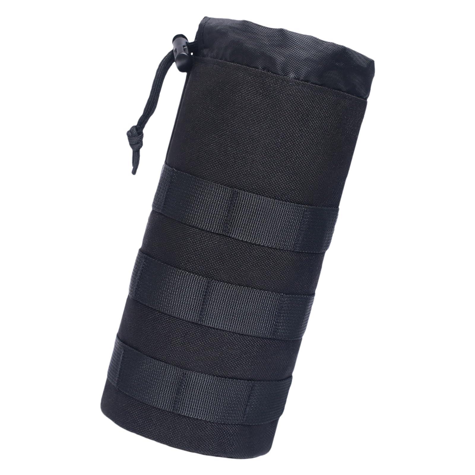 CAZSTYK Water Bottle Pouches Nylon Drawstring Water Bottle Carriers Bag Drink Holder for Camping Hiking Cycling Holder