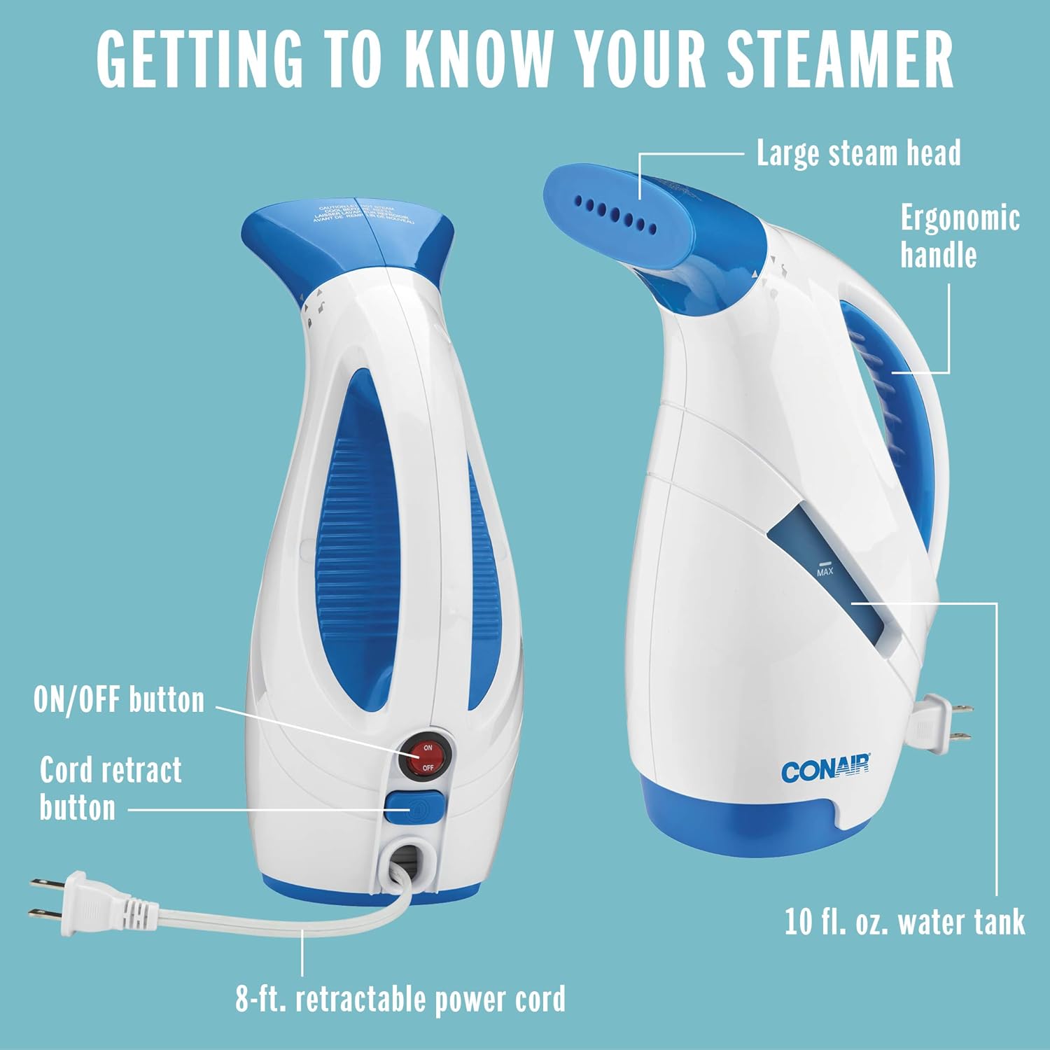 conair electric steamer
