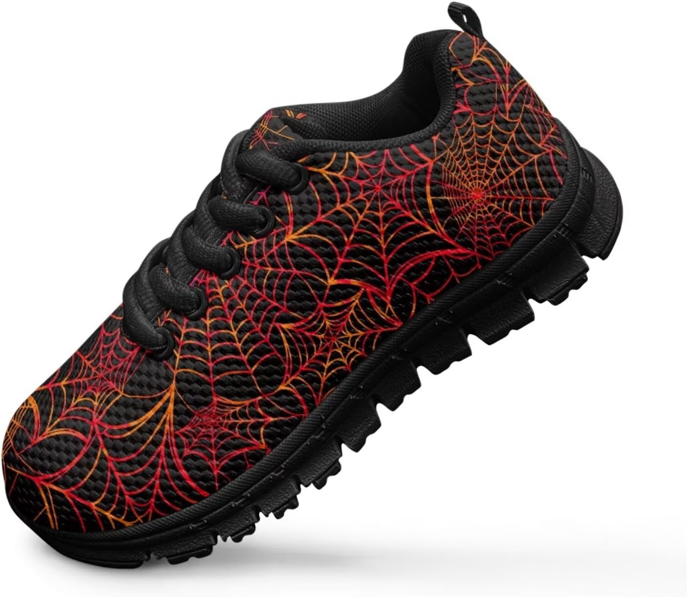Flame Dragon Shoes for Boys Big Kid Cool Sneakers Lightweight Athletic Running Shoes School Knitted Mesh Trainer