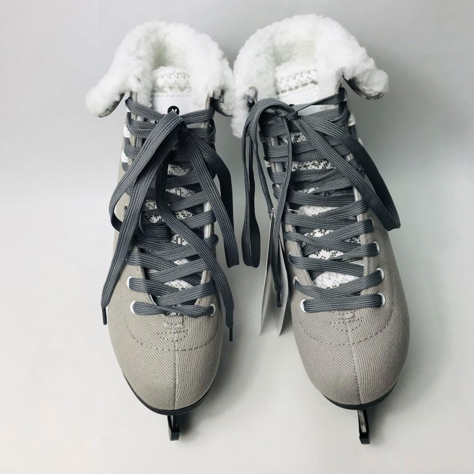 Patines de Hielo Hombres,Patines de Hielo de Ocio Mujer,cómodos y cálidos,Sistema de Cordones rápido y Hebilla de Bloqueo Push-Lock,para Principiantes y usuarios avanzados