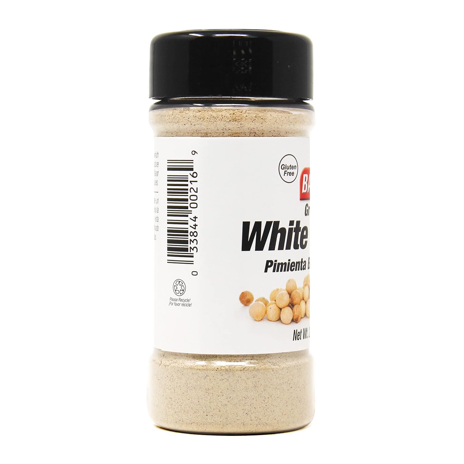 Badia Pepper Ground White, 2 Oz