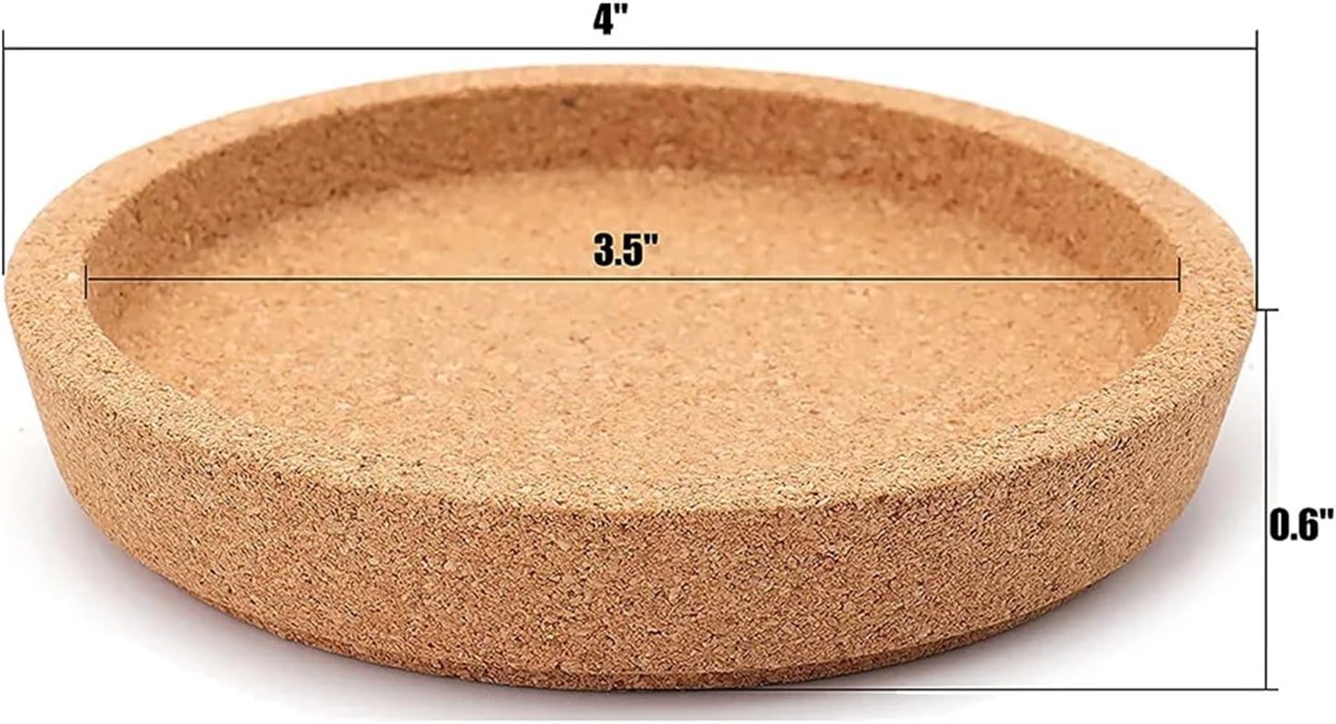 Coasters 16pcs 4 Inch Round Cork Coasters (Absorbent, Heat Resistant)