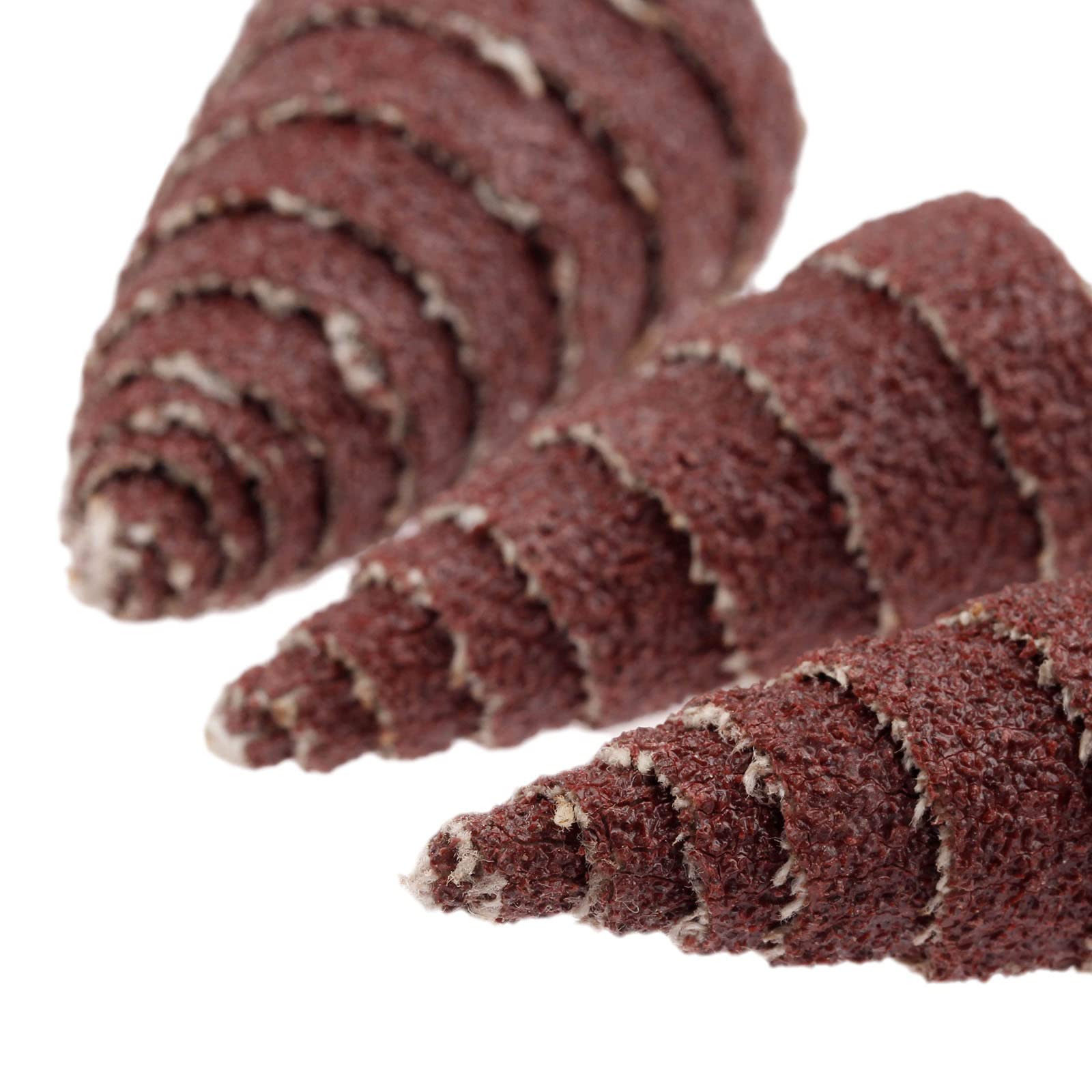 Szlifierka listkowa, 5 szt. papier ścierny stożkowe ściernice listkowe polerowanie polerowanie głowica szlifierska do narzędzia obrotowego 240 gradacja 6mm trzonek(25mm)