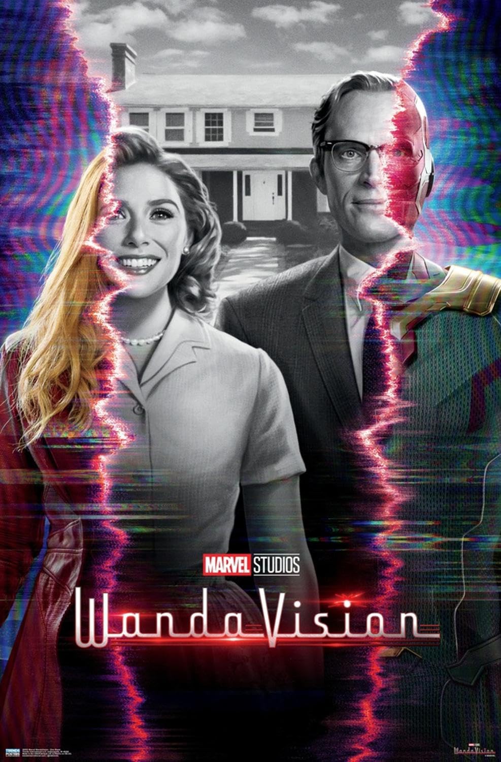 Amazon.com: Marvel WandaVision - One Sheet Wall Poster, 19L