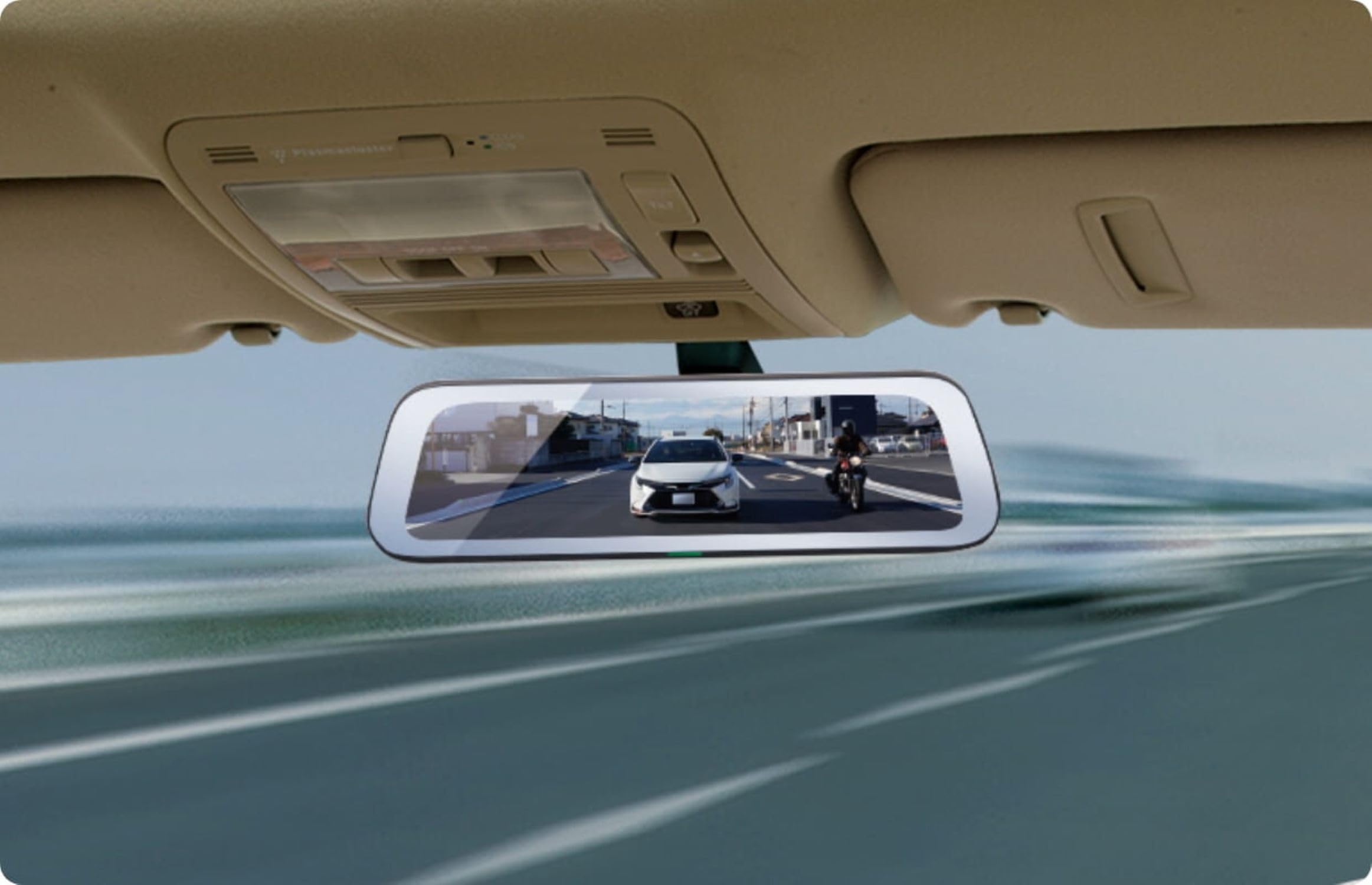 【新品未使用】TZ-D203MW ミラー型ドライブレコーダー V9TZDR401 Amazon | TZ/電子インナーミラー TZ-D203MW 品番：V9TZDR401