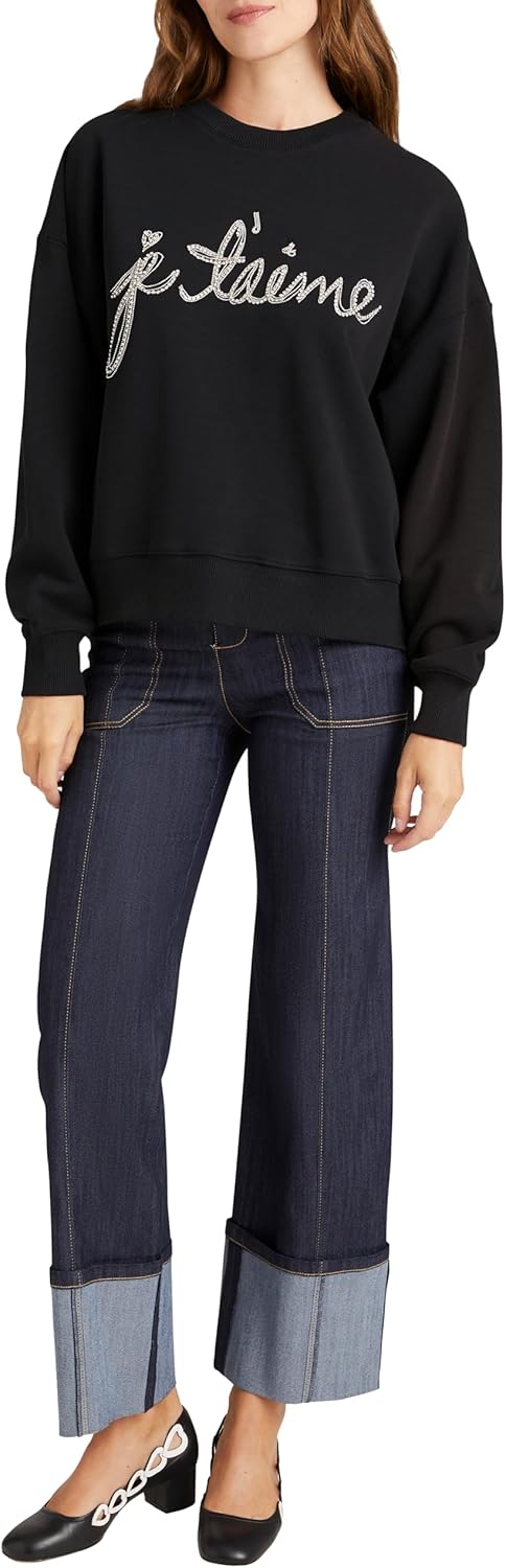 Cinq à Sept womens Jetaime Chain Brandy Pullover - Image 4