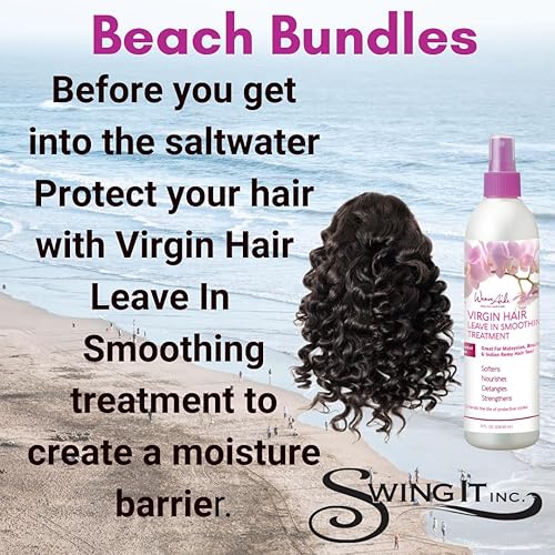 Miniatura 3 de Weave Aide - Tratamiento de alisado para cabello virgen, 8 onzas.